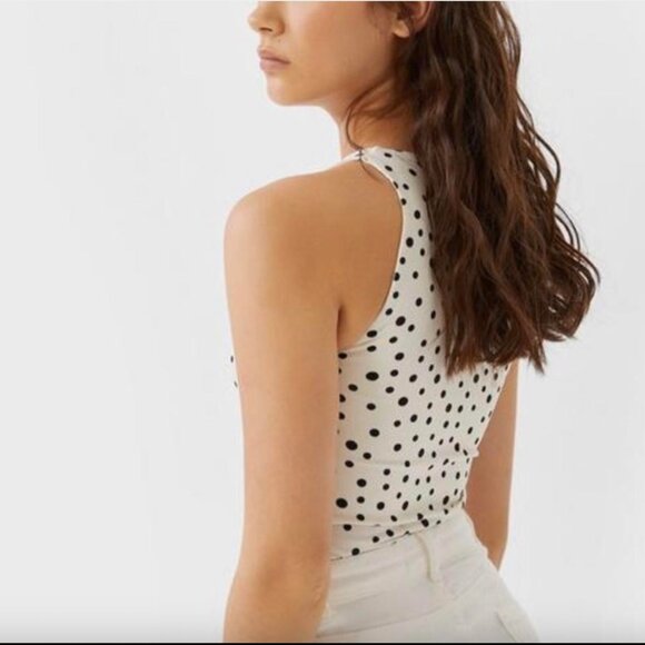 Stradivarius Polka Dot Bodysuit New Without Tags - Size M 🤍 - Picture 12 of 12